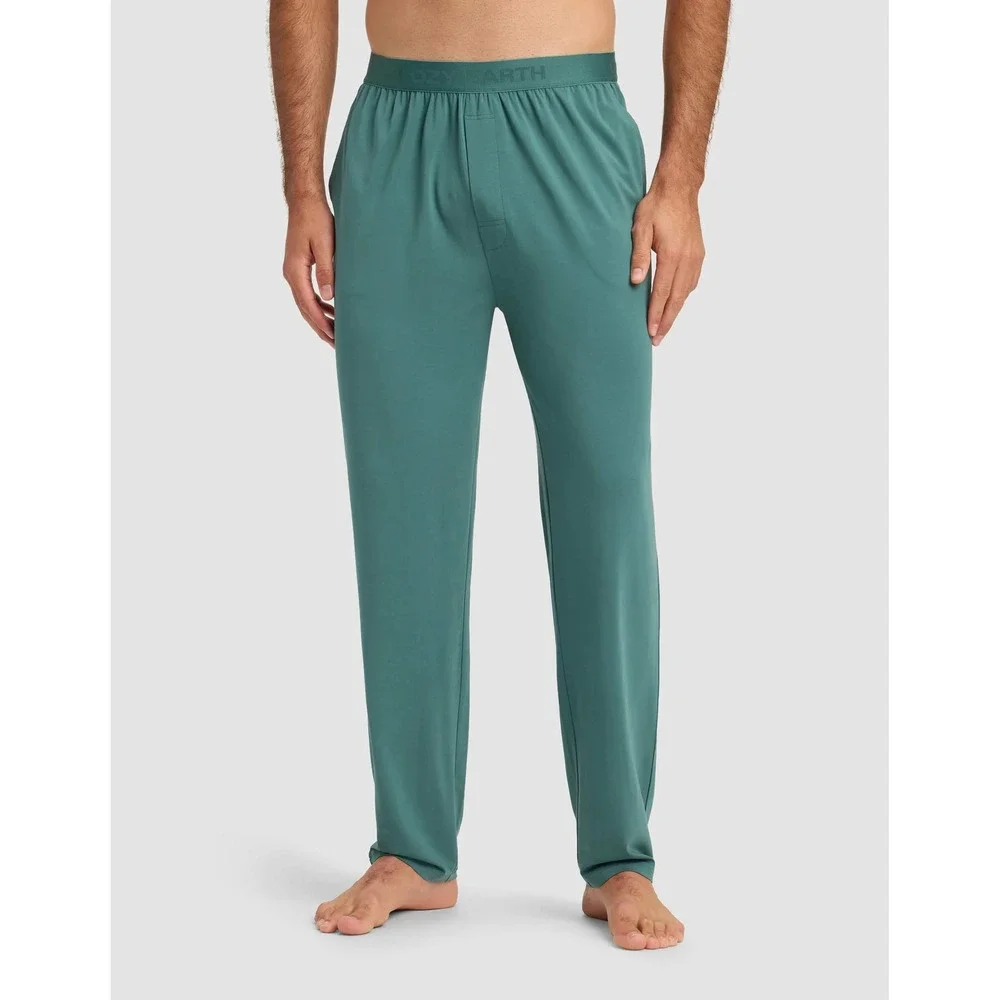 Cozy Earth Mens First Layer Pajama Pant Large Sea Green NWT Loungewear